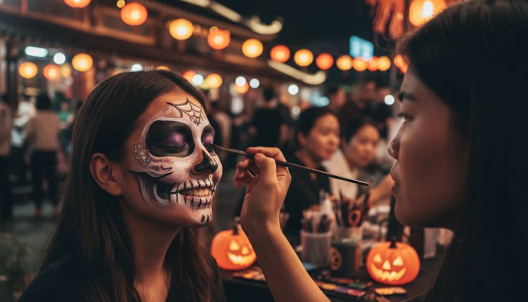 Dịch Vụ Vẽ Mặt Halloween Tại Thủ Dầu Một Bình Dương. Ảnh 3